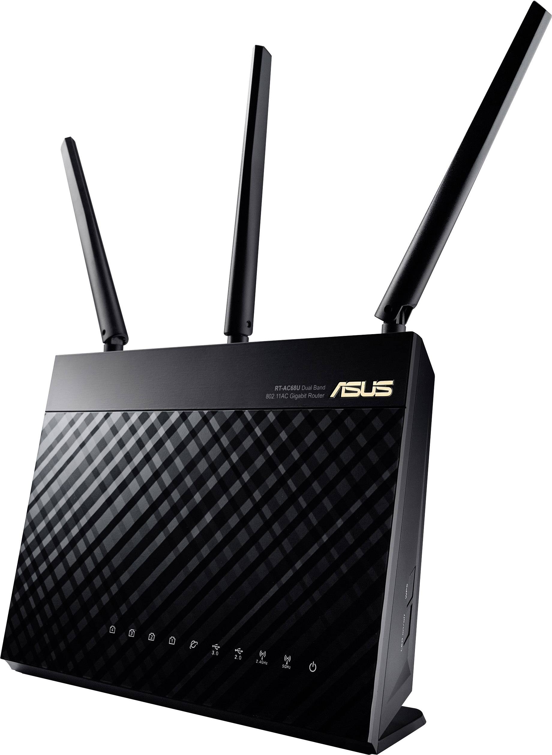 Asus RT-AC68U AC1900 WLAN Router mit Modem 2.4GHz, 5GHz