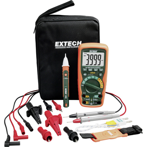 Extech EX505-K Hand-Multimeter digital Wasserdicht (IP67) CAT IV 600 V Anzeige (Counts): 4000