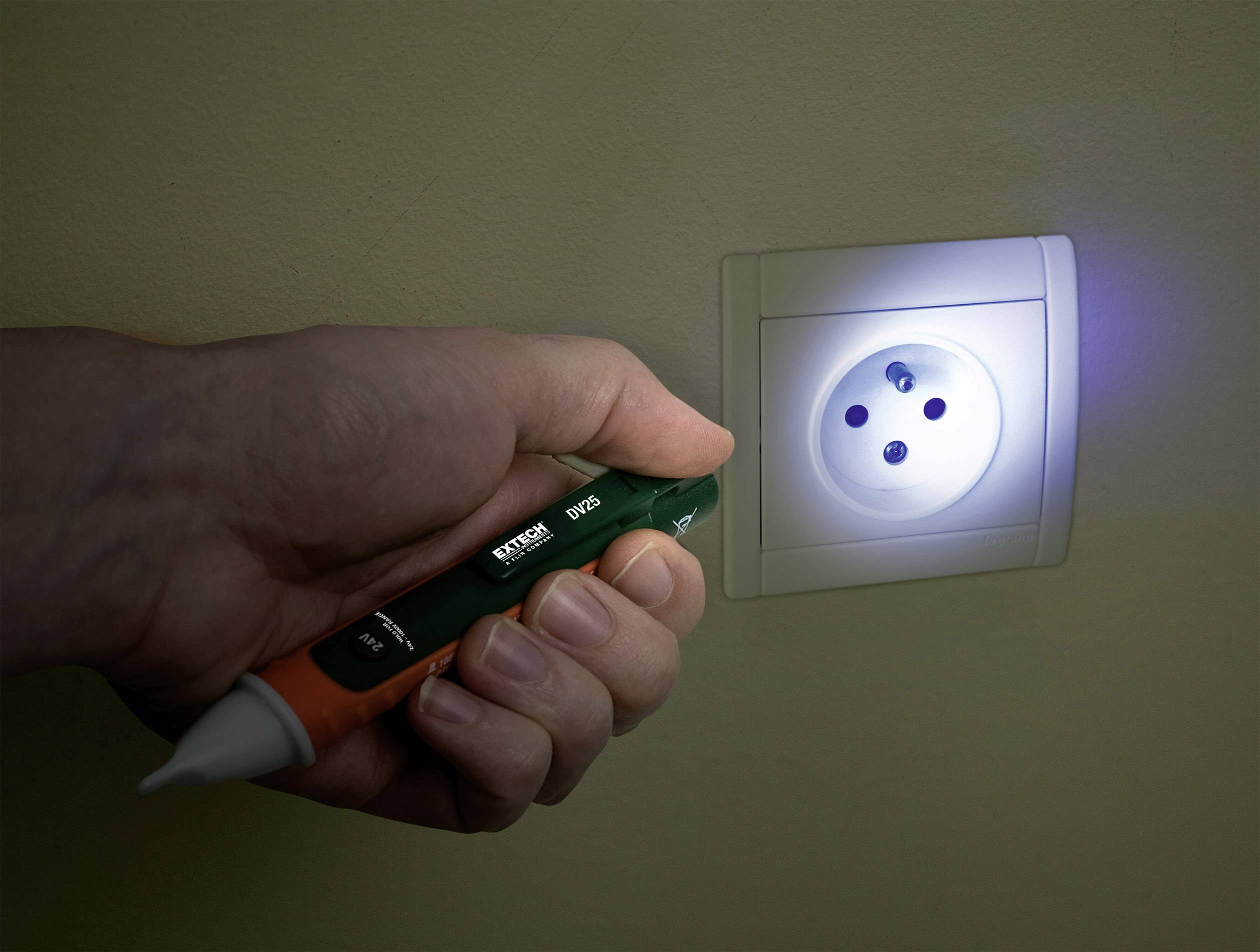 Extech EX505-K Hand-Multimeter digital Wasserdicht (IP67) CAT IV 600V Anzeige (Counts): 4000