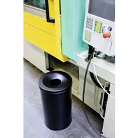 Durable 330701 Papierkorb 60l (Ø x H) 375mm x 662mm Stahl Schwarz 1St. Durable 330701 Papierkorb 60l (Ø x H) 375mm x 662mm Stahl Schwarz 1St.