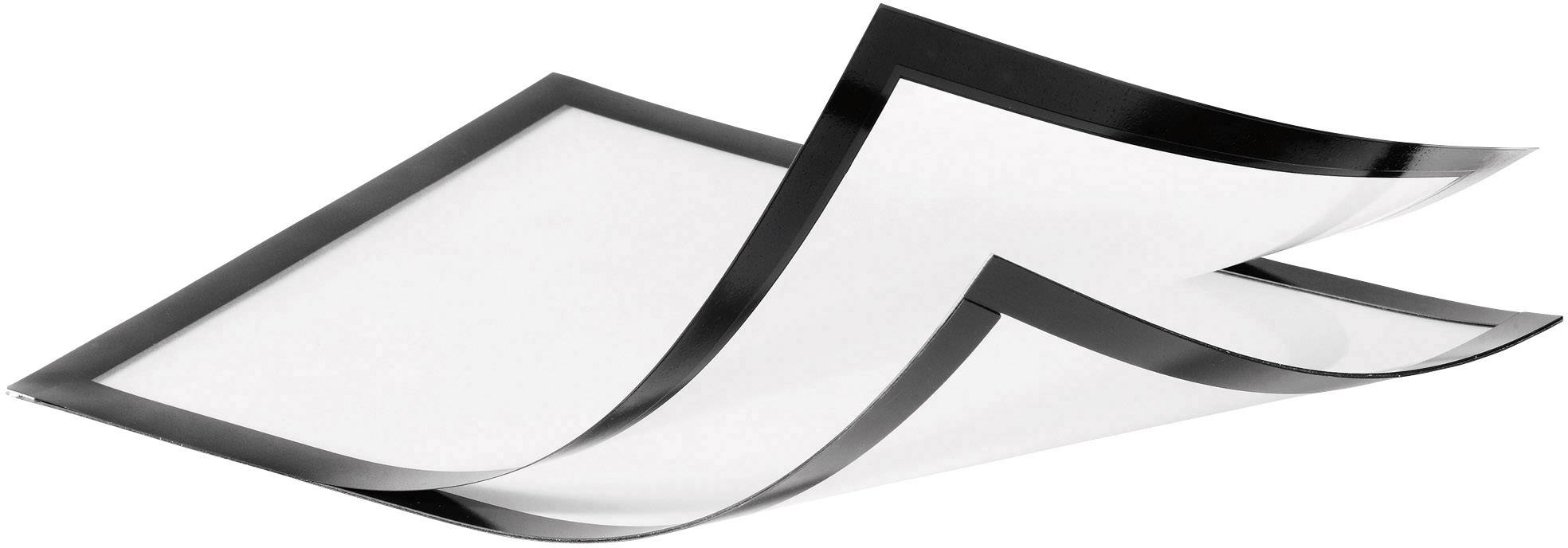 Durable 498501 Info-Rahmen, magnetisch Schwarz (B x H) 323 mm x 236 mm DIN A4