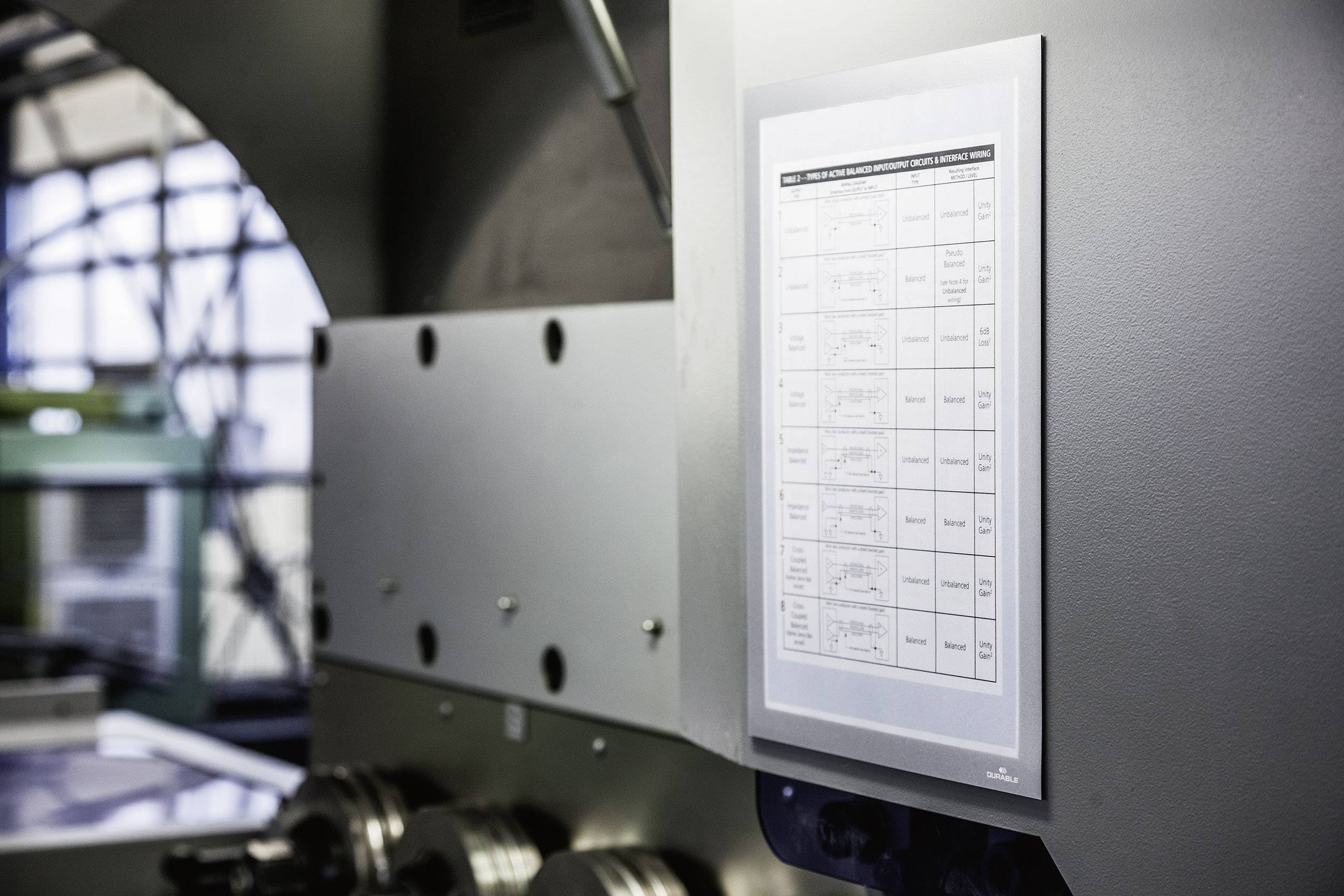 Durable 498523 Info-Rahmen, magnetisch Silber (metallic) (B x H) 326 mm x 236 mm DIN A4