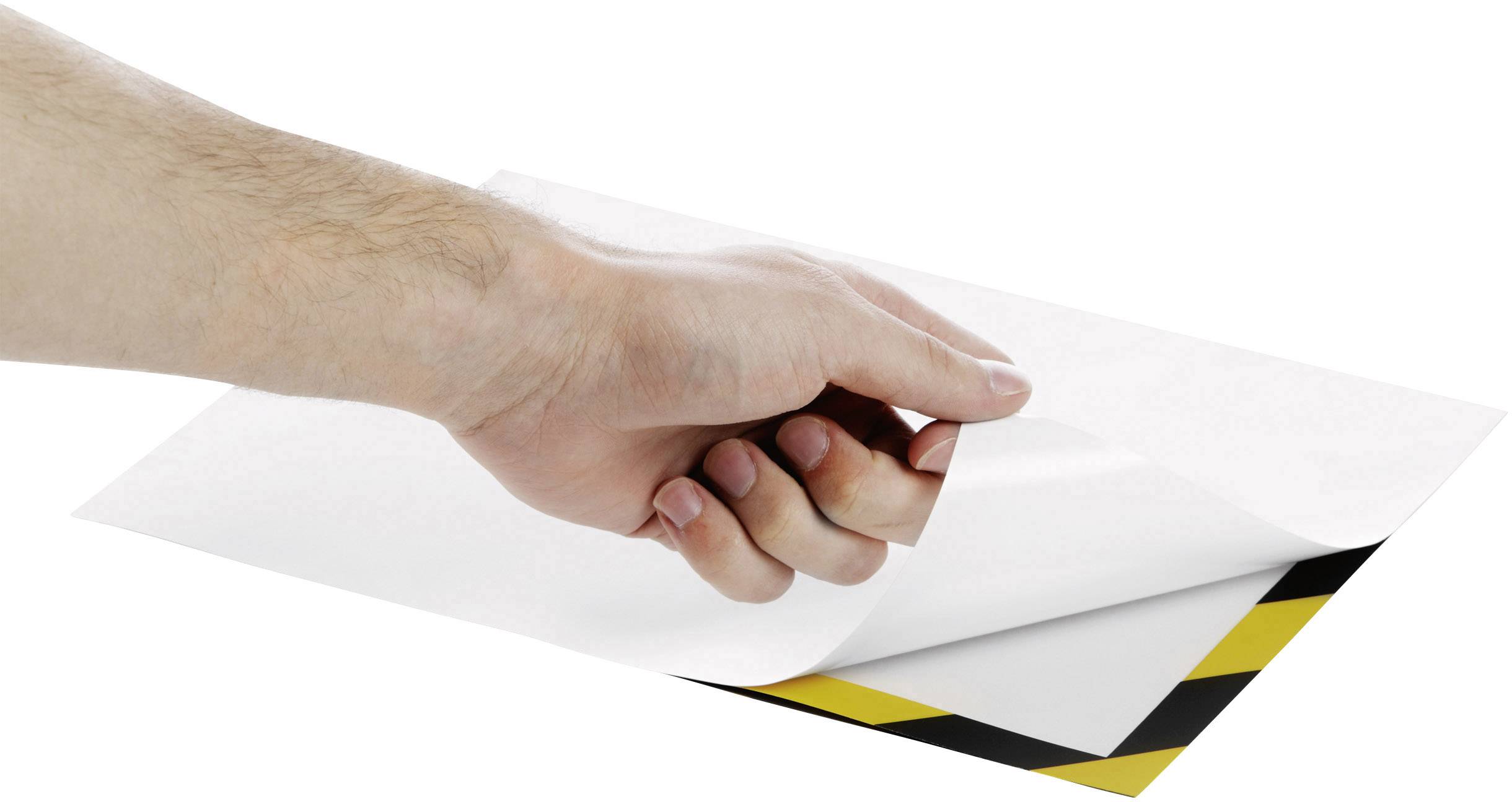 Durable 4944130 Info-Rahmen, selbstklebend Schwarz, Gelb (B x H) 323 mm x 236 mm DIN A4