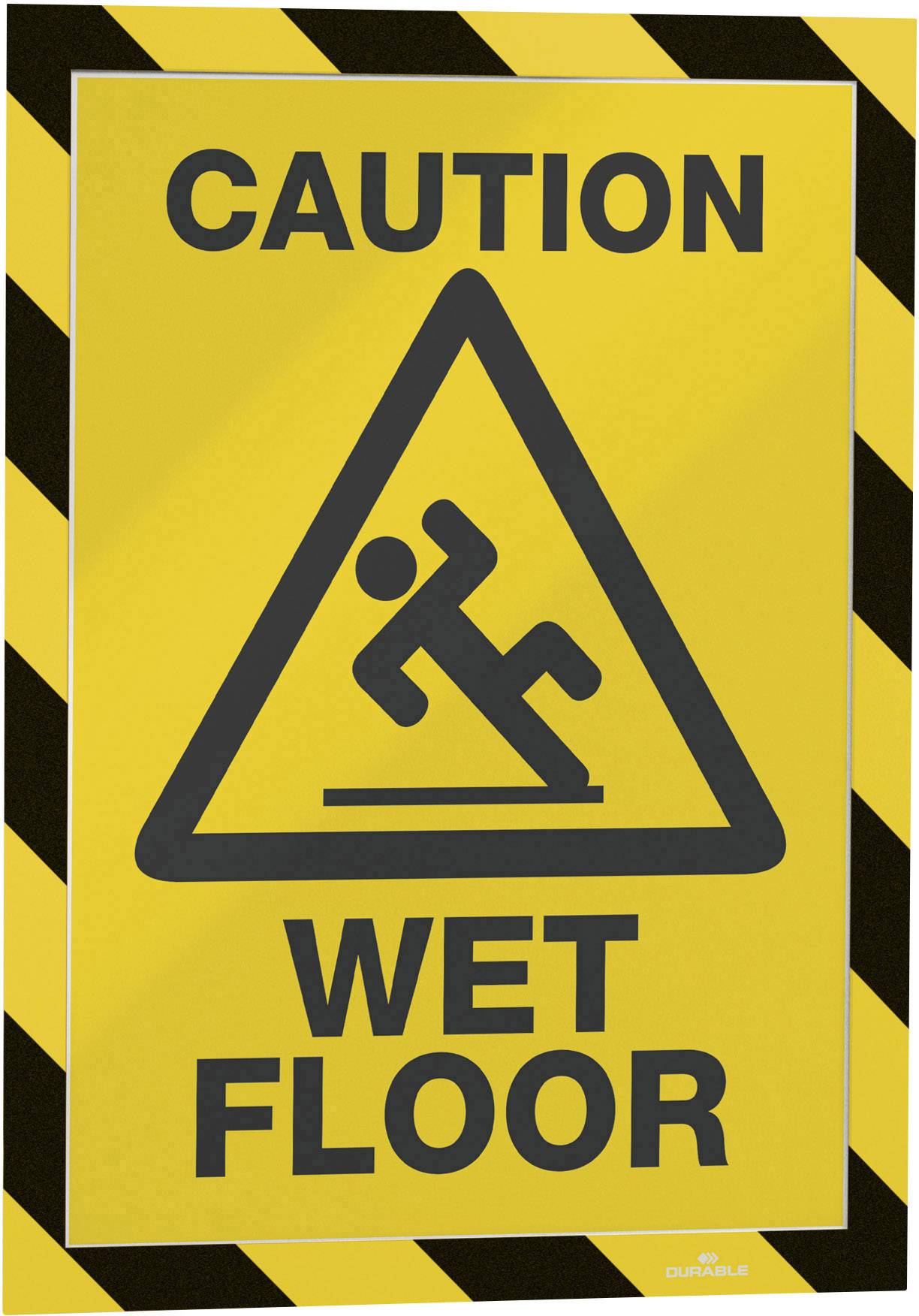 Durable 4944130 Info-Rahmen, selbstklebend Schwarz, Gelb (B x H) 323 mm x 236 mm DIN A4