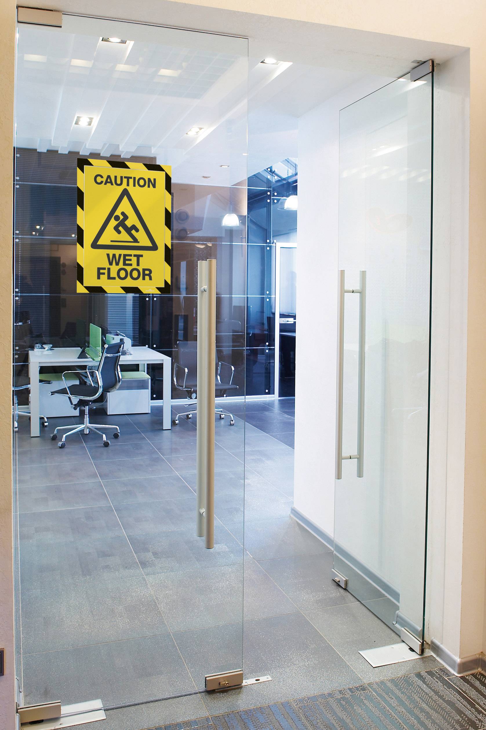 Durable 4944130 Info-Rahmen, selbstklebend Schwarz, Gelb (B x H) 323 mm x 236 mm DIN A4