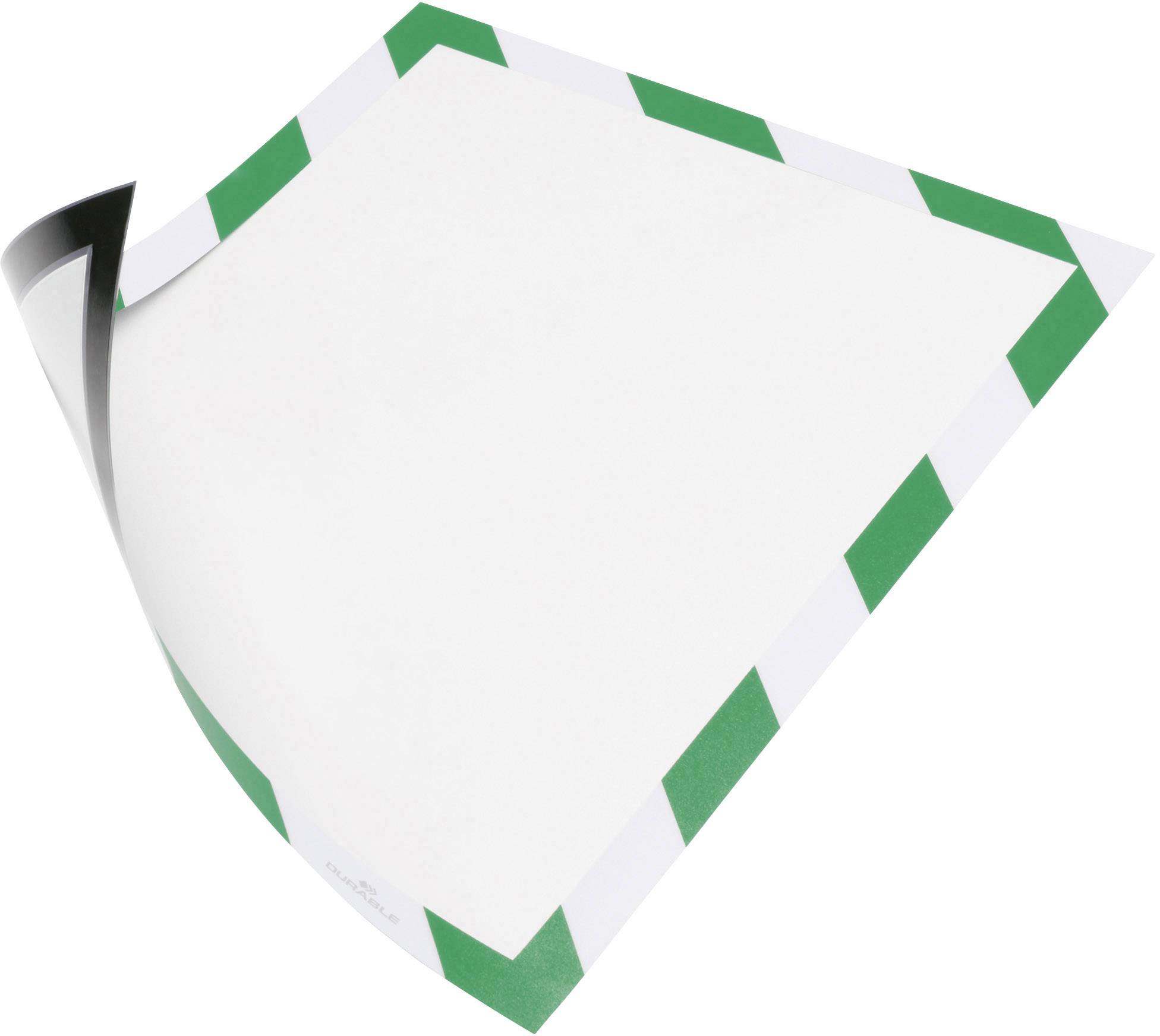 Durable 4945131 Info-Rahmen, magnetisch Grün, Weiß (B x H) 323 mm x 236 mm DIN A4