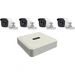 HiWatch HWK-T4141B-PP 301501253 Analog, AHD, HD-CVI, HD-TVI Überwachungskamera-Set 4-Kanal mit 4 Ka HiWatch HWK-T4141B-PP 301501253 Analog, AHD, HD-CVI, HD-TVI Überwachungskamera-Set 4-Kanal mit 4 Ka