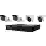 HiWatch HWK-T4142MH-MP 301501246 Analog, AHD, HD-CVI, HD-TVI Überwachungskamera-Set 4-Kanal mit 4 Kameras 1920 x 1080 Pixel