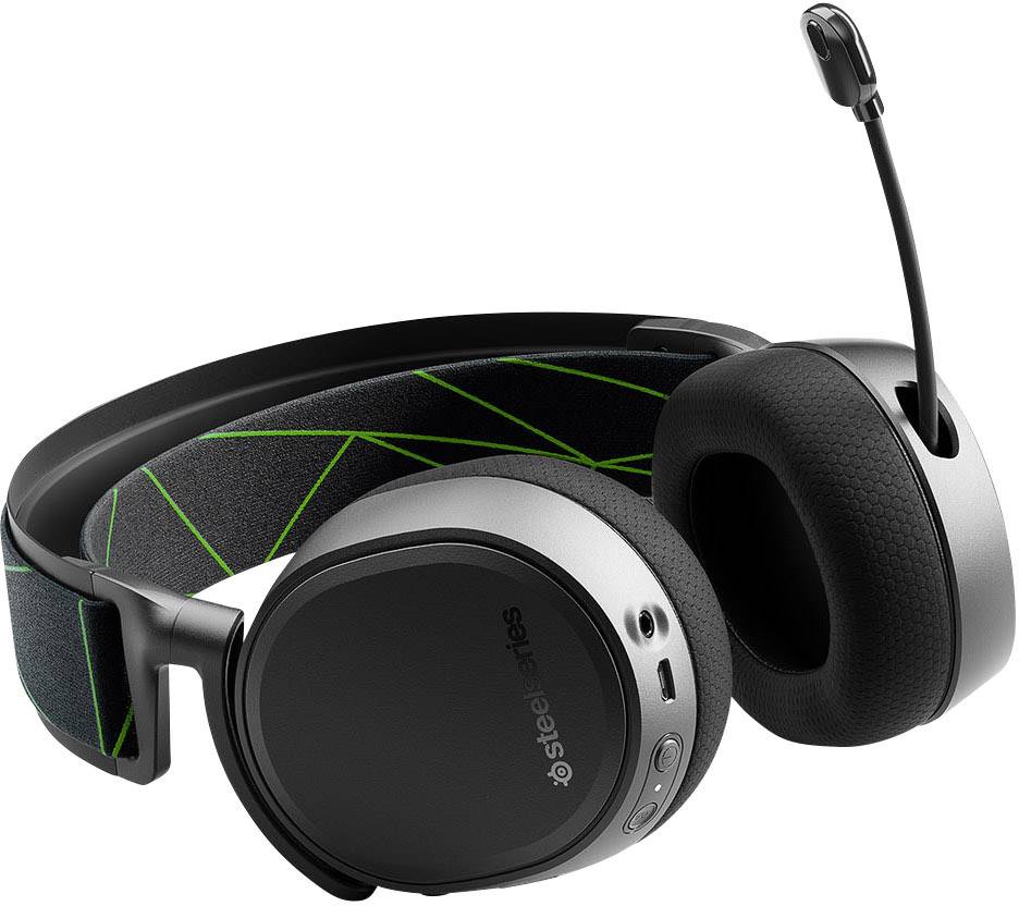 Steelseries ARCTIS 9X WL XBO Gaming Headset Bluetooth schnurlos Over Ear Schwarz, Grün