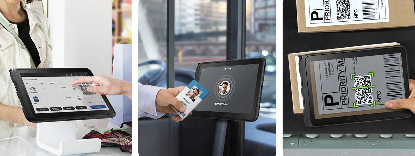 Samsung Galaxy Tab Active Pro WiFi 64GB Schwarz Android-Tablet 25.7cm (10.1 Zoll) 1.7GHz Qualcomm® Snapdragon Android™ 9.0 1920