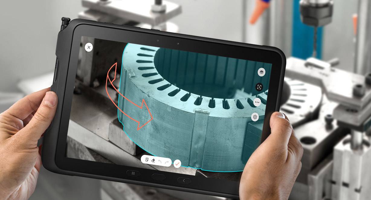 Samsung Galaxy Tab Active Pro LTE/4G, WiFi 64GB Schwarz Android-Tablet 25.7cm (10.1 Zoll) 1.7GHz Qualcomm® Snapdragon Android™