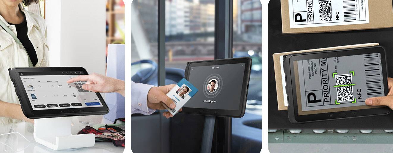 Samsung Galaxy Tab Active Pro LTE/4G, WiFi 64GB Schwarz Android-Tablet 25.7cm (10.1 Zoll) 1.7GHz Qualcomm® Snapdragon Android™