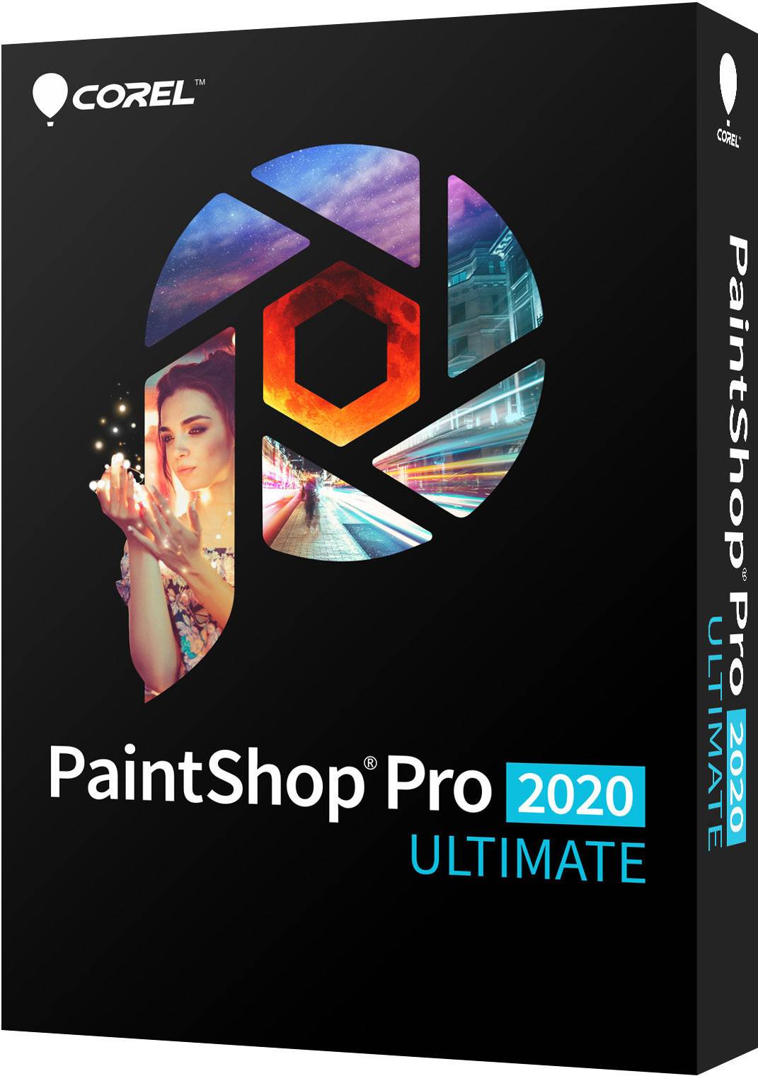 Corel PaintShop Pro 2020 Ultimate Mini Box Vollversion, 1 Lizenz Windows Bildbearbeitung