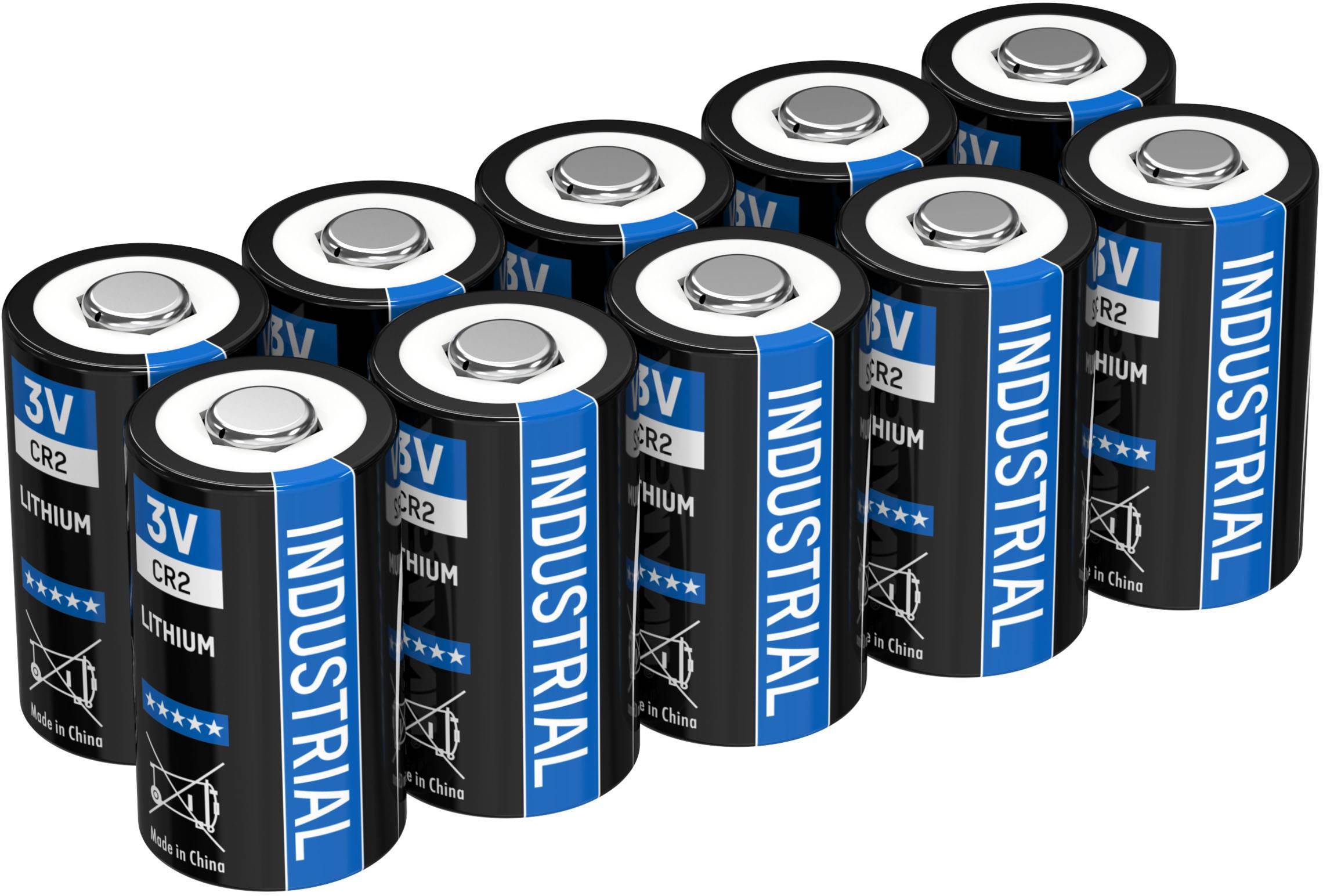CR2 10er Pack Lithium Batterie Spezial-Batterie 1 St.