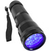 Berger & Schröter UV 395-400 nm UV-LED Taschenlampe mit Handschlaufe batteriebetrieben 95 g