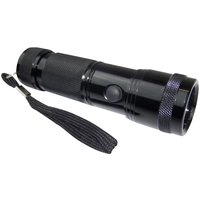 Berger & Schröter UV 395-400 nm UV-LED Taschenlampe mit Handschlaufe batteriebetrieben 95g Berger & Schröter UV 395-400 nm UV-LED Taschenlampe mit Handschlaufe batteriebetrieben 95g