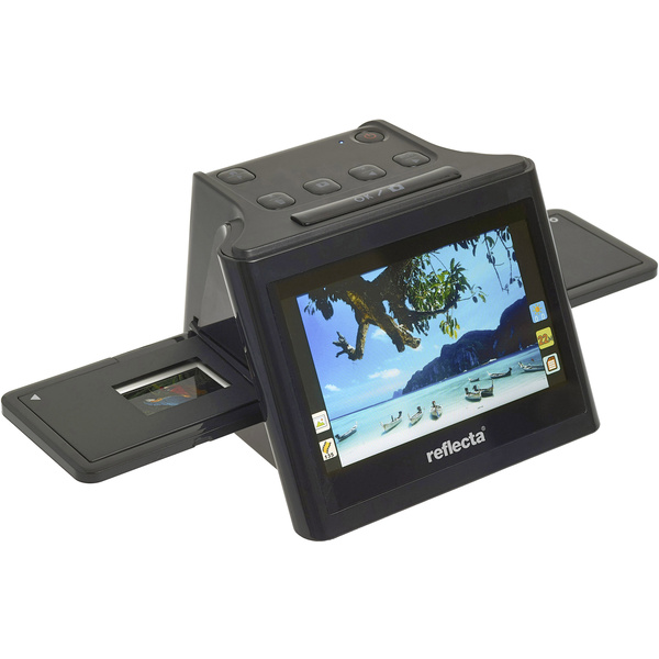 Reflecta Negativscanner 14 Megapixel Digitalisierung ohne PC, Display, Speicherkarten-Steckplatz, TV-Ausgang