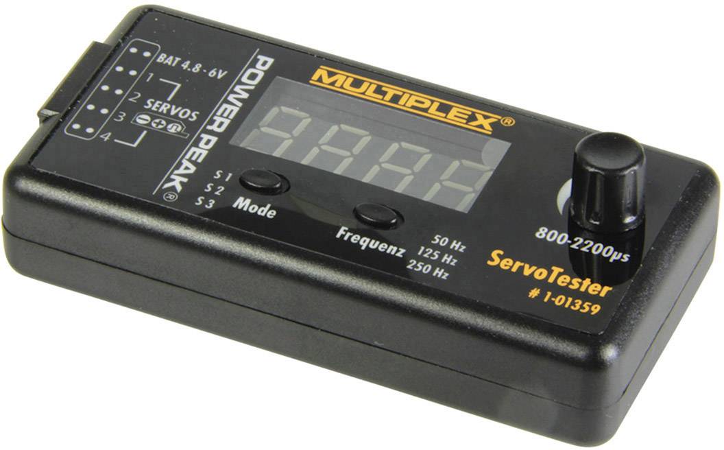 Power Peak Servo-Tester (L x B x H) 75 x 38 x 27 mm 1 St.