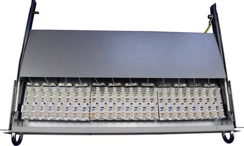 KOMOS KDV 500 24 Port Patch-Panel CAT 6a 1 HE