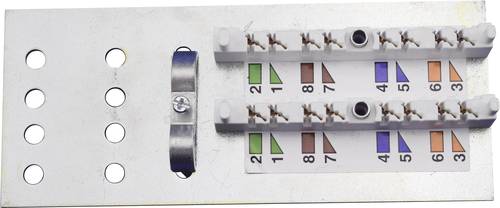 KDVS 500 Einsatz für Netzwerkpatchpanel