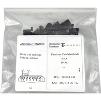 KOMOS 0.1000-50 Passiver Prüfabschluss Schwarz KOMOS 0.1000-50 Passiver Prüfabschluss Schwarz