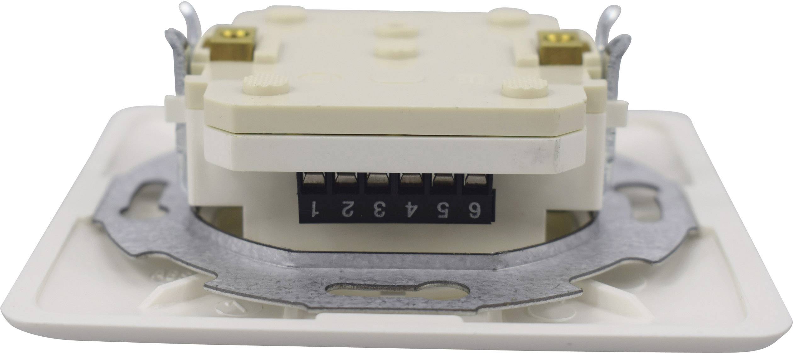 KOMOS 25583F9M Telefondose Telefon Unterputz Reinweiß (RAL 9010)