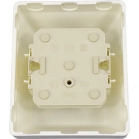 KOMOS 25283F9 Telefondose Telefon Aufputz Reinweiß (RAL 9010) KOMOS 25283F9 Telefondose Telefon Aufputz Reinweiß (RAL 9010)