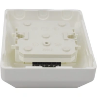 KOMOS 25283F9 Telefondose Telefon Aufputz Reinweiß (RAL 9010) KOMOS 25283F9 Telefondose Telefon Aufputz Reinweiß (RAL 9010)