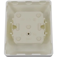 KOMOS 25283F9 Telefondose Telefon Aufputz Reinweiß (RAL 9010) KOMOS 25283F9 Telefondose Telefon Aufputz Reinweiß (RAL 9010)