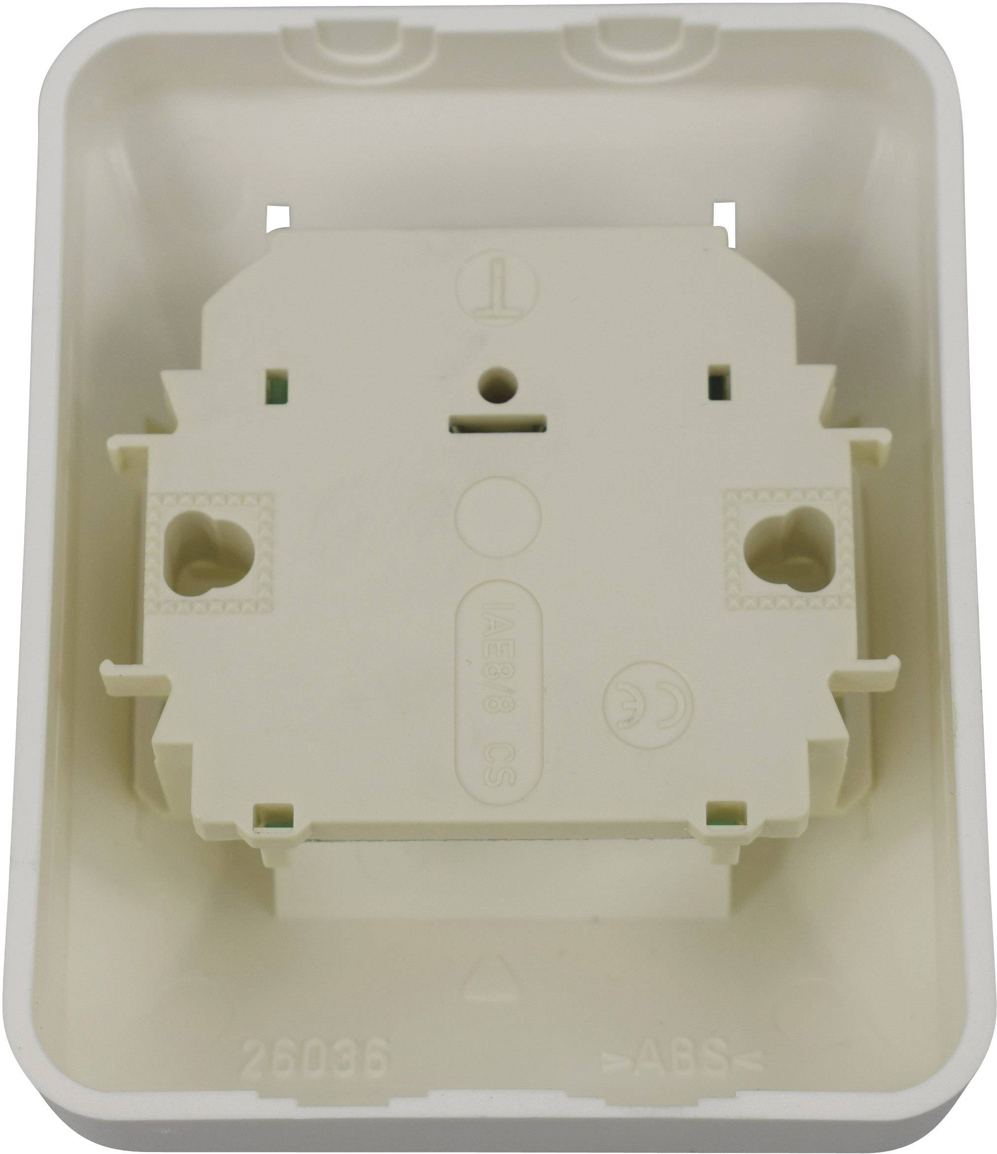KOMOS 19820ABM ISDN Dose Aufputz Reinweiß (RAL 9010)