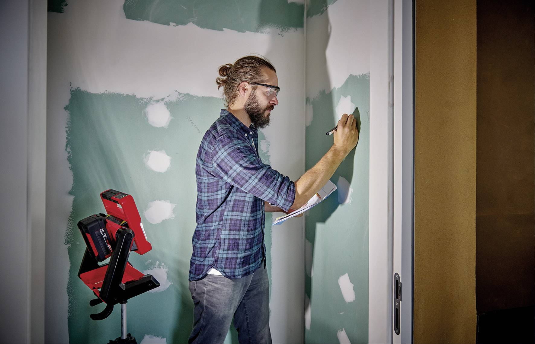 Einhell 4514114 Power X-Change Akku-Lampe TE-CL 18/2000 LiAC - Solo Arbeitsleuchte akkubetrieben 2000lm