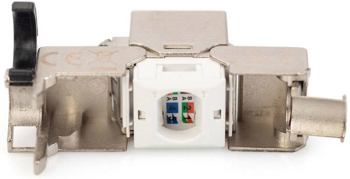 Digitus DN-93619-24 RJ45-Einbaumodul Keystone CAT 5e, CAT 6, CAT 6a, CAT 6a (Rohkabel CAT 7) 24St.