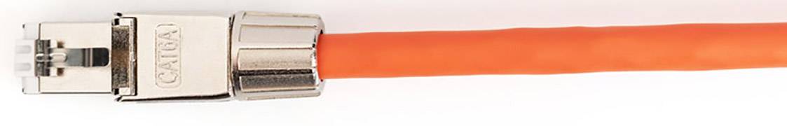 Digitus DN-93634 CAT 6A Feldstecker, RJ45, geschirmt, AWG 22-27, werkzeugfreier Montageanschluss DN-93634 Stecker, gerade Polzahl