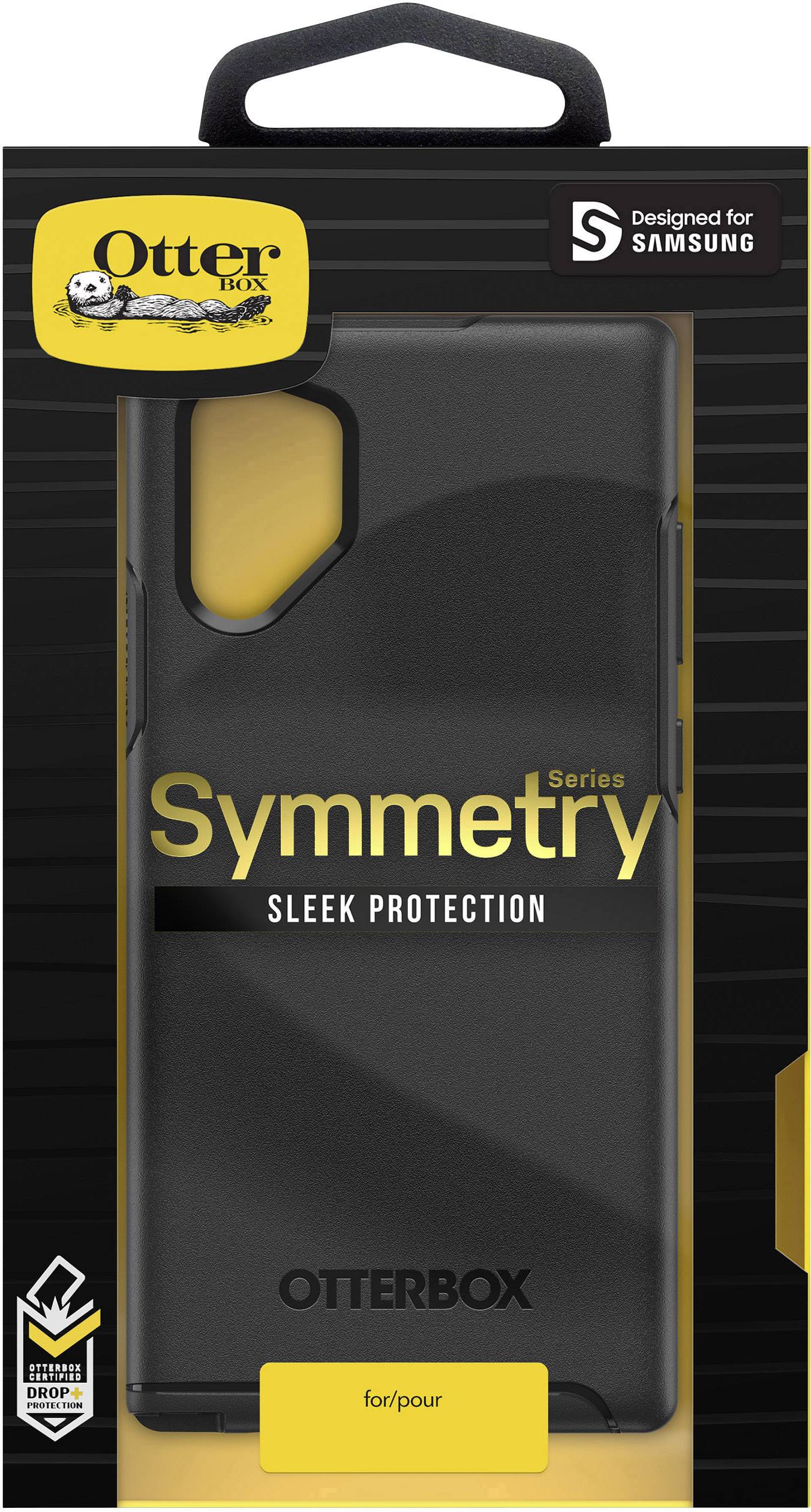 Otterbox Symmetry Backcover Samsung Galaxy Note 10 Plus Schwarz