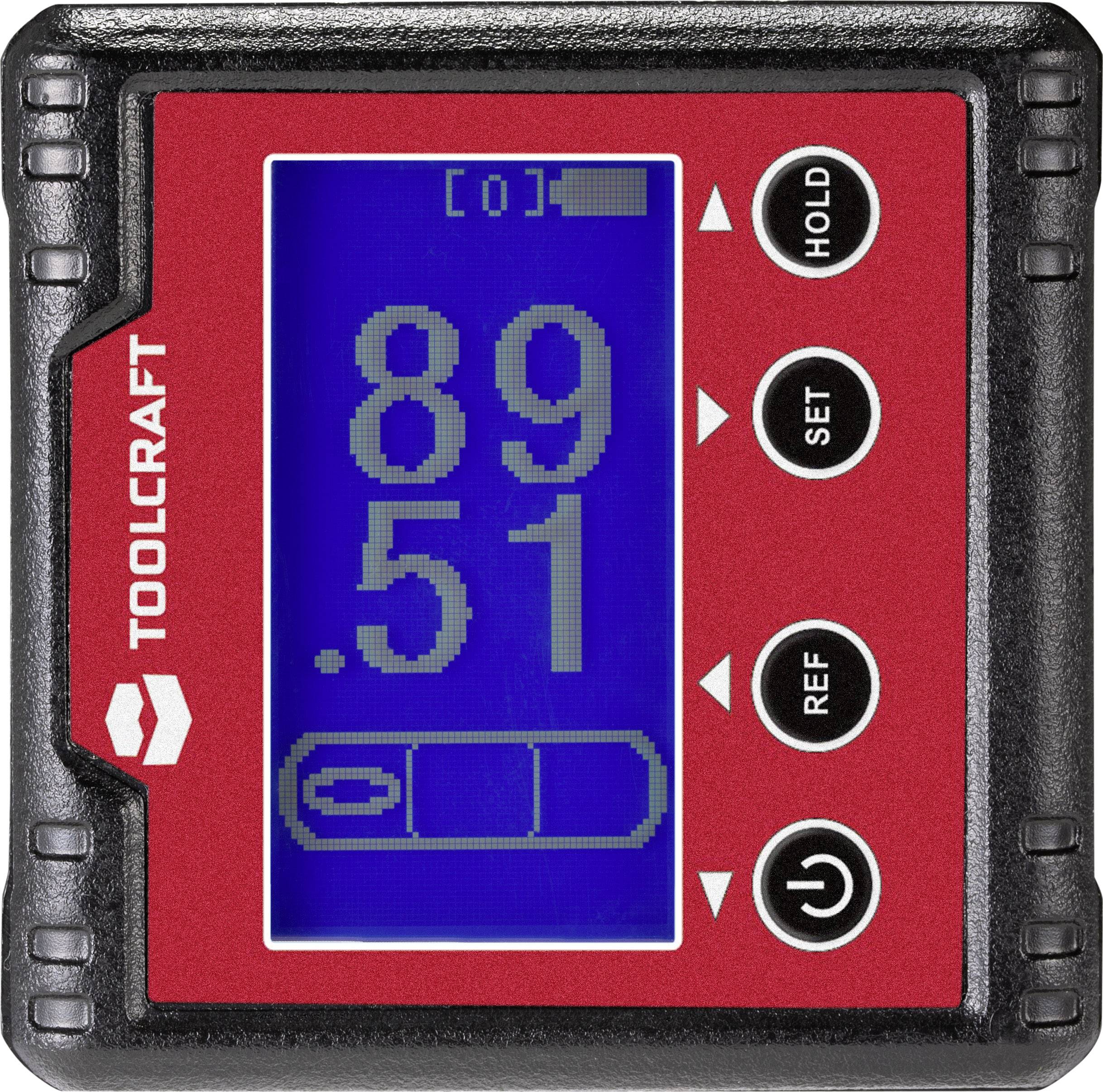 TOOLCRAFT TO-6547356 Digitaler Winkelmesser 360°