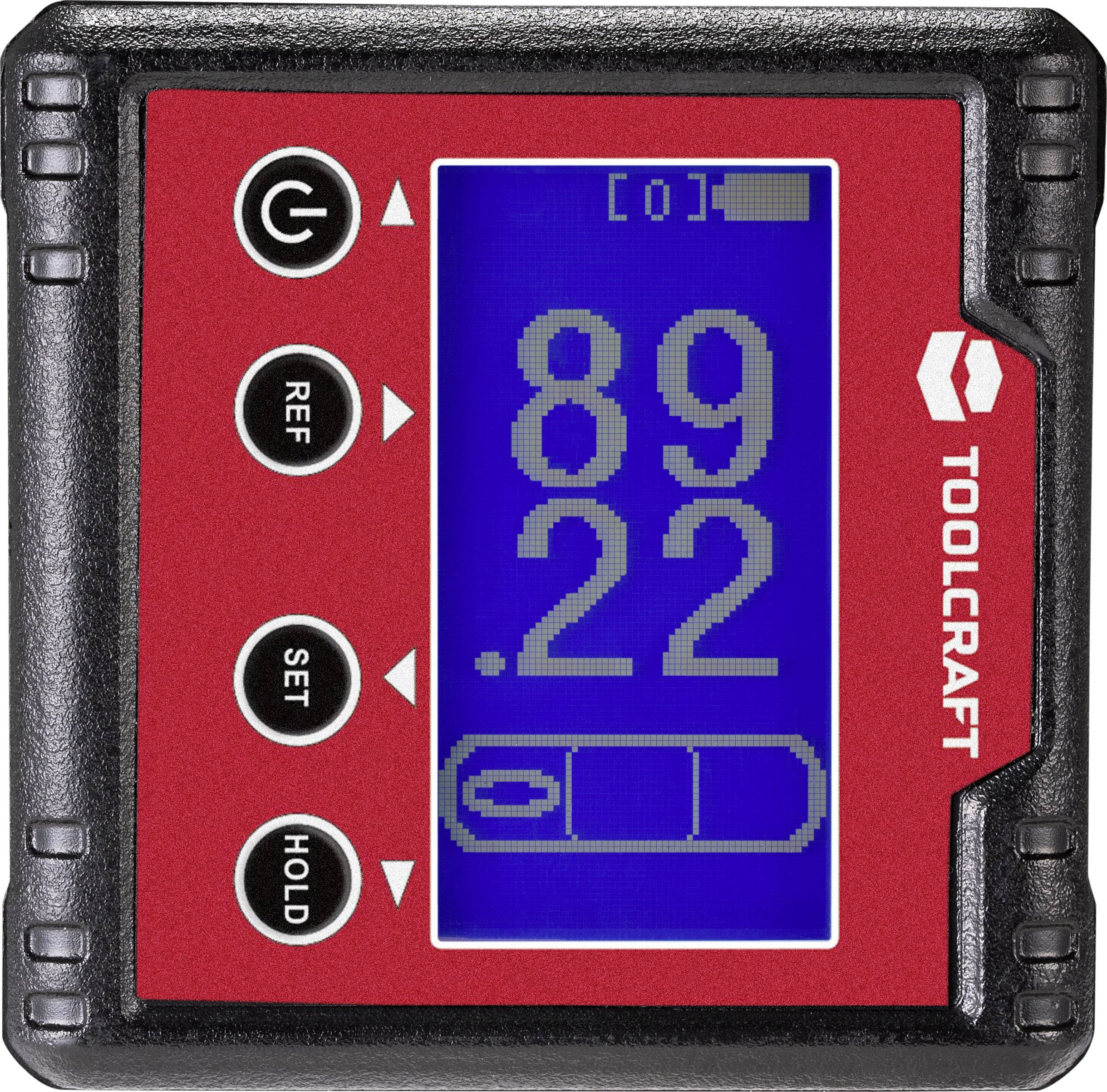 TOOLCRAFT TO-6547356 Digitaler Winkelmesser 360°