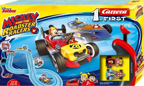 Carrera First - Mickey and the Roadster Racers Start-Set