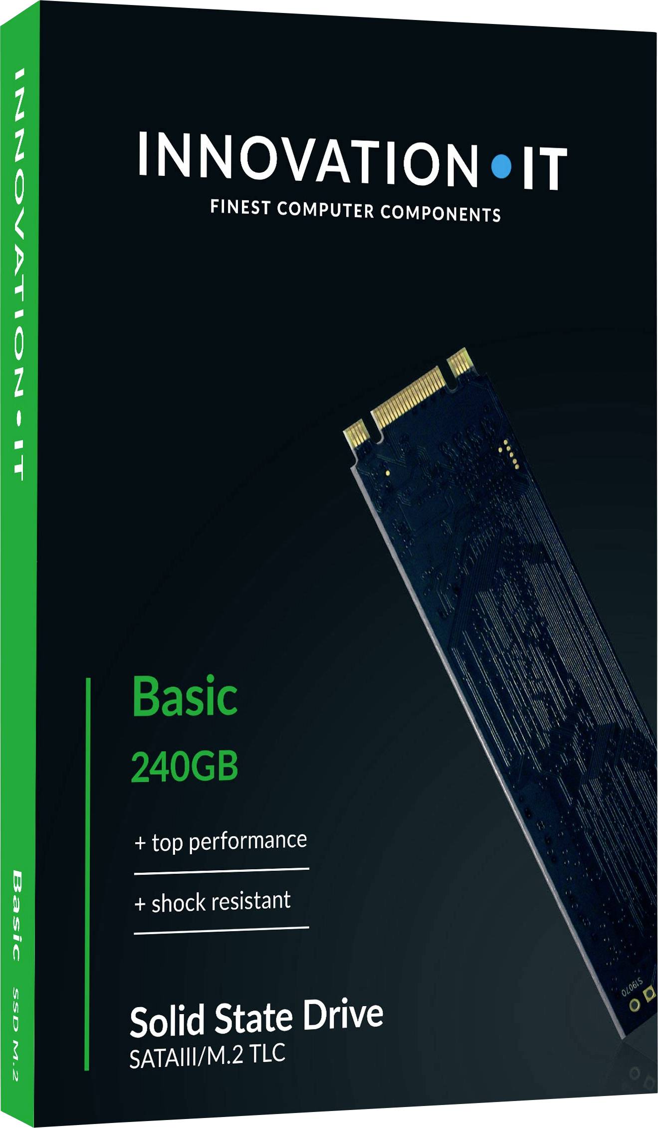 Innovation IT Black RETAIL 240 GB Interne M.2 SATA SSD 2280 M.2 SATA 6 Gb/s Retail 00-240555