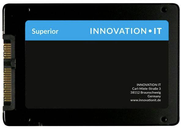 Innovation IT 512 GB Interne SATA SSD 6.35 cm (2.5 Zoll) SATA 6 Gb/s Bulk 00-512999