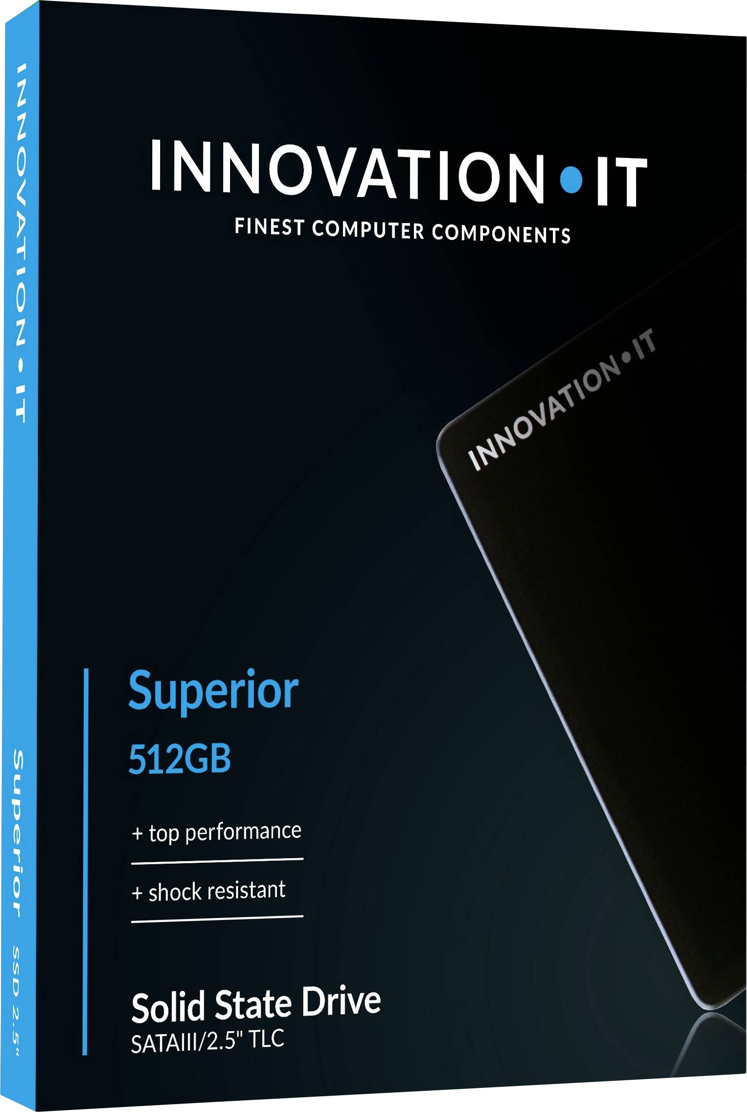 Innovation IT 512 GB Interne SATA SSD 6.35 cm (2.5 Zoll) SATA 6 Gb/s Bulk 00-512999