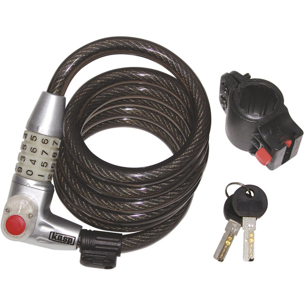Kasp K750L180 Câble antivol noir