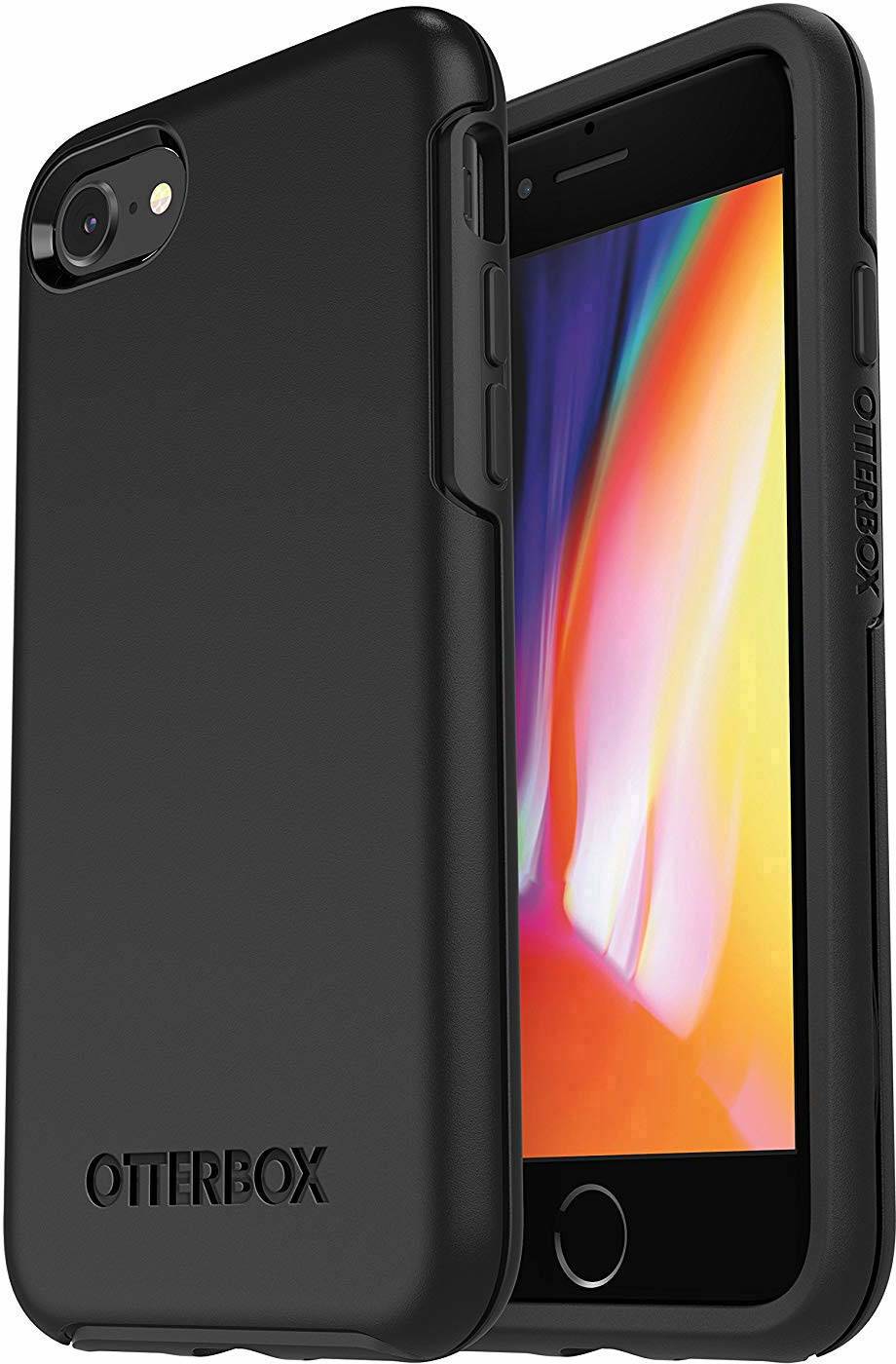 Otterbox Symmetry Backcover Apple iPhone 7, iPhone 8, iPhone SE (2. Generation), iPhone SE (3. Generation) Schwarz Stoßfest 77-53947
