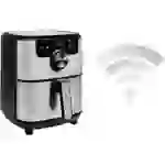 Princess 01.182037.01.001 Heißluft-Fritteuse 4.5l 1500W App steuerbar, Timerfunktion Schwarz, Silber Princess 01.182037.01.001 Heißluft-Fritteuse 4.5l 1500W App steuerbar, Timerfunktion Schwarz, Silber