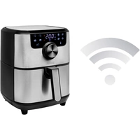 Princess 01.182037.01.001 Heißluft-Fritteuse 4.5l 1500W App steuerbar, Timerfunktion Schwarz, Silber Princess 01.182037.01.001 Heißluft-Fritteuse 4.5l 1500W App steuerbar, Timerfunktion Schwarz, Silber