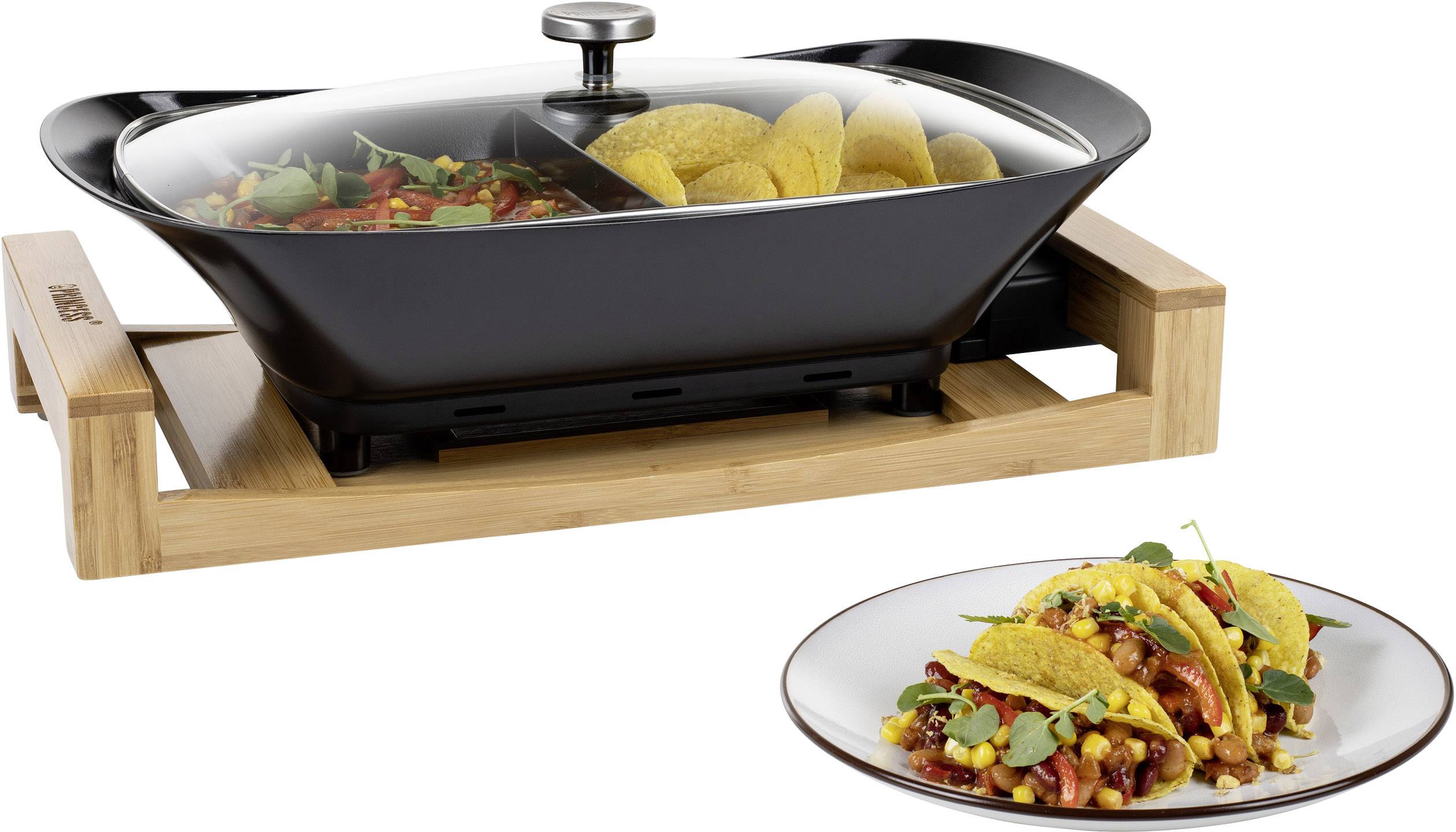 Princess 01.163025.01.001 01.163025.01.001 Multikocher Schwarz