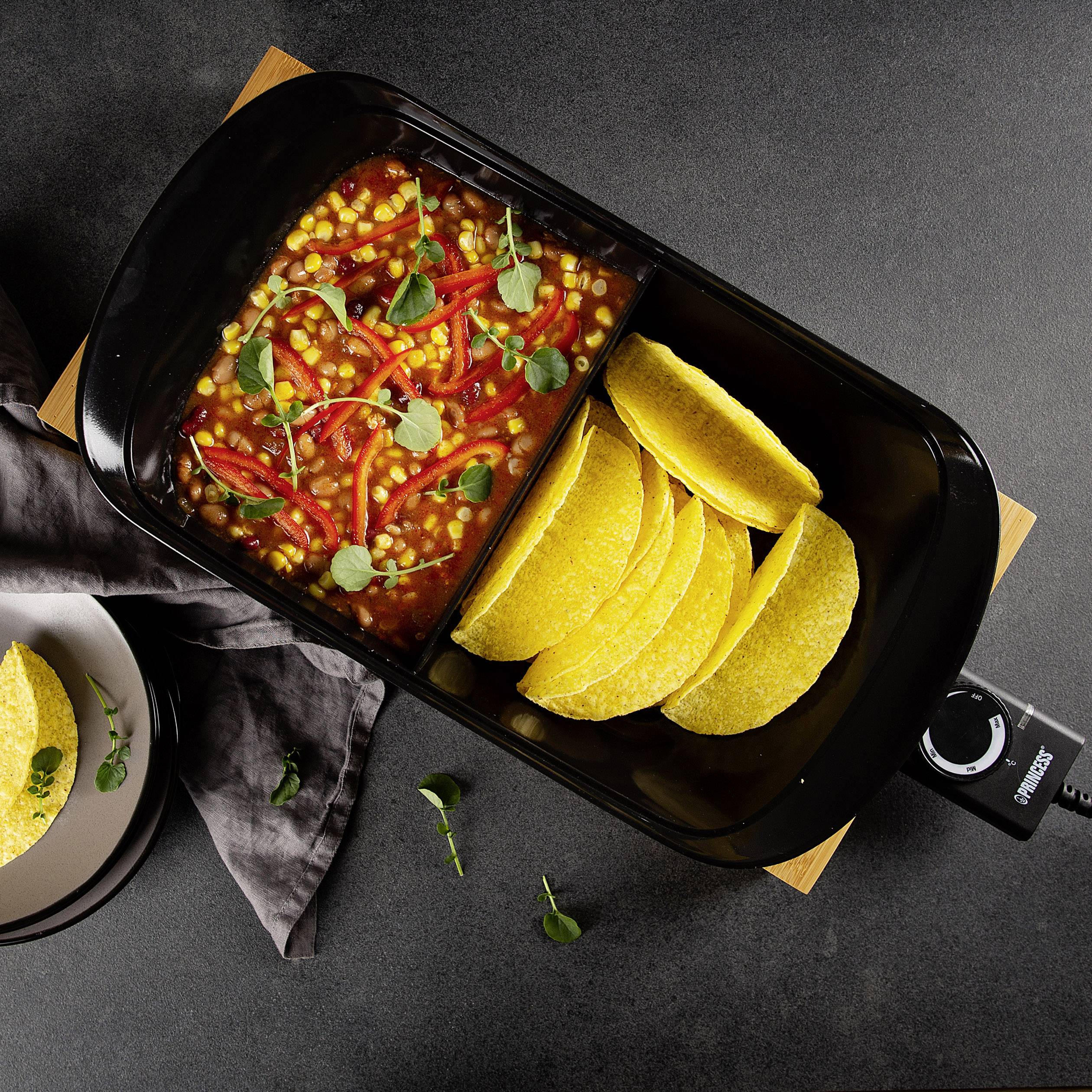 Princess 01.163025.01.001 01.163025.01.001 Multikocher Schwarz