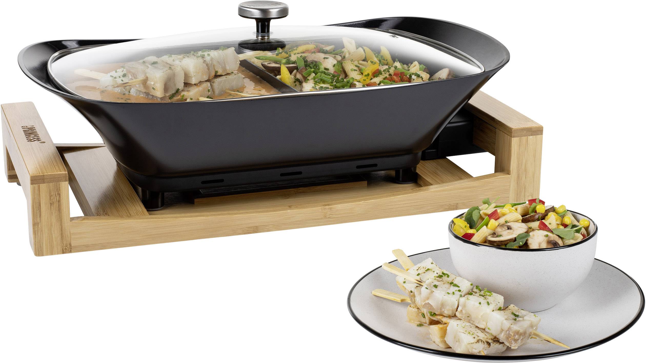 Princess 01.163025.01.001 01.163025.01.001 Multikocher Schwarz