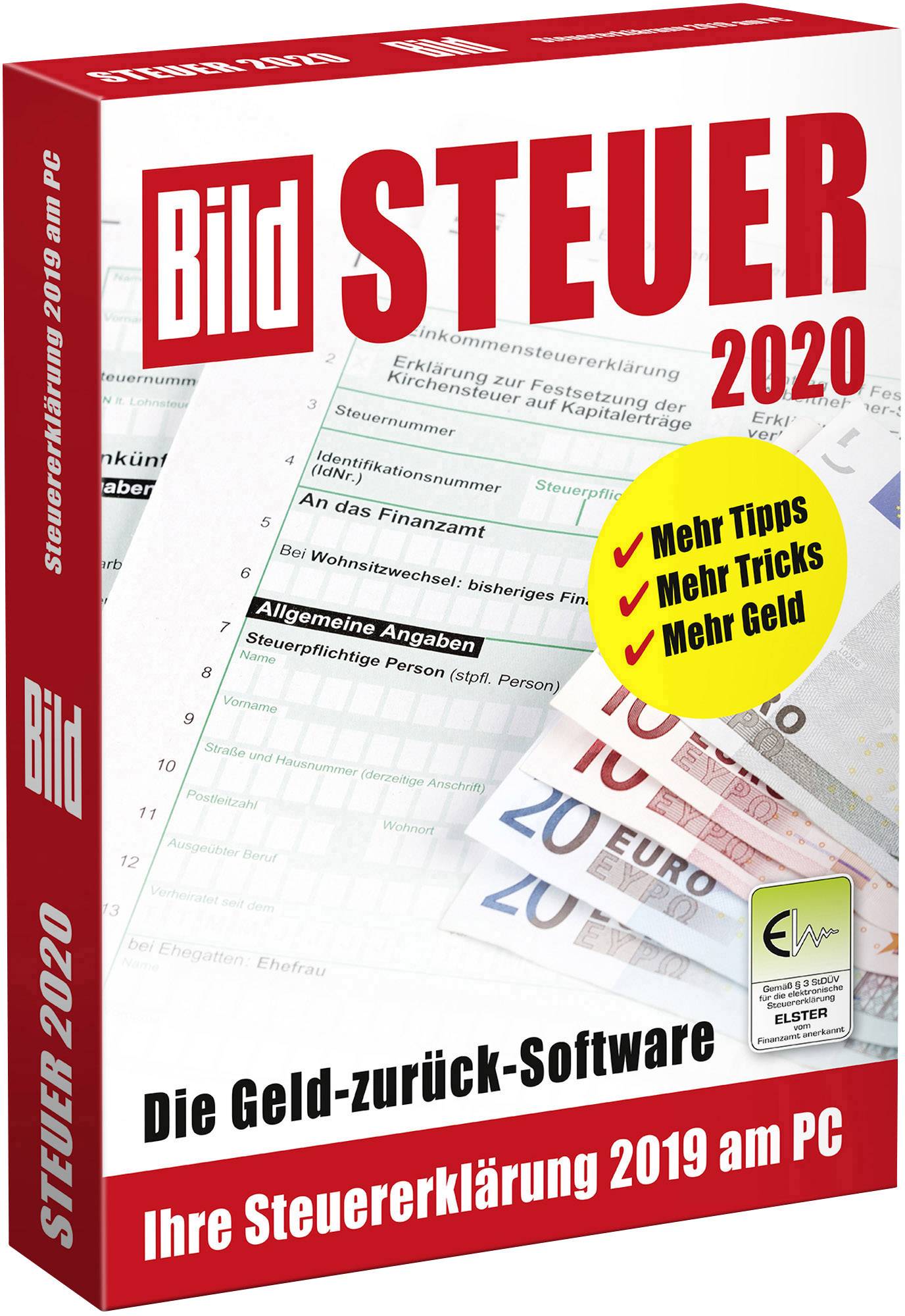 Akademische Arbeitsgemeinschaft BildSteuer 2020 Vollversion, 1 Lizenz Windows Steuer-Software