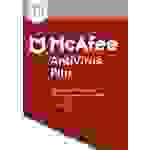 McAfee AntiVirus Plus 10 Device (Code in a Box) Vollversion, 10 Lizenzen Windows, Mac, Android, iOS Antivirus