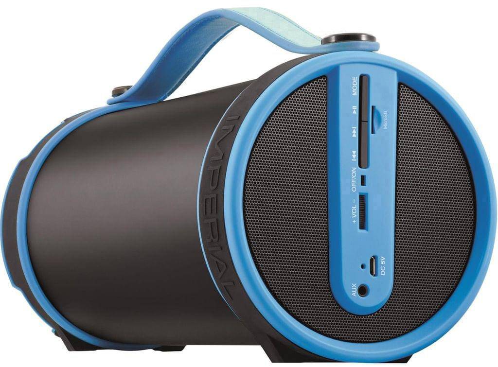 Imperial Beatsman Bluetooth® Lautsprecher Schwarz, Blau